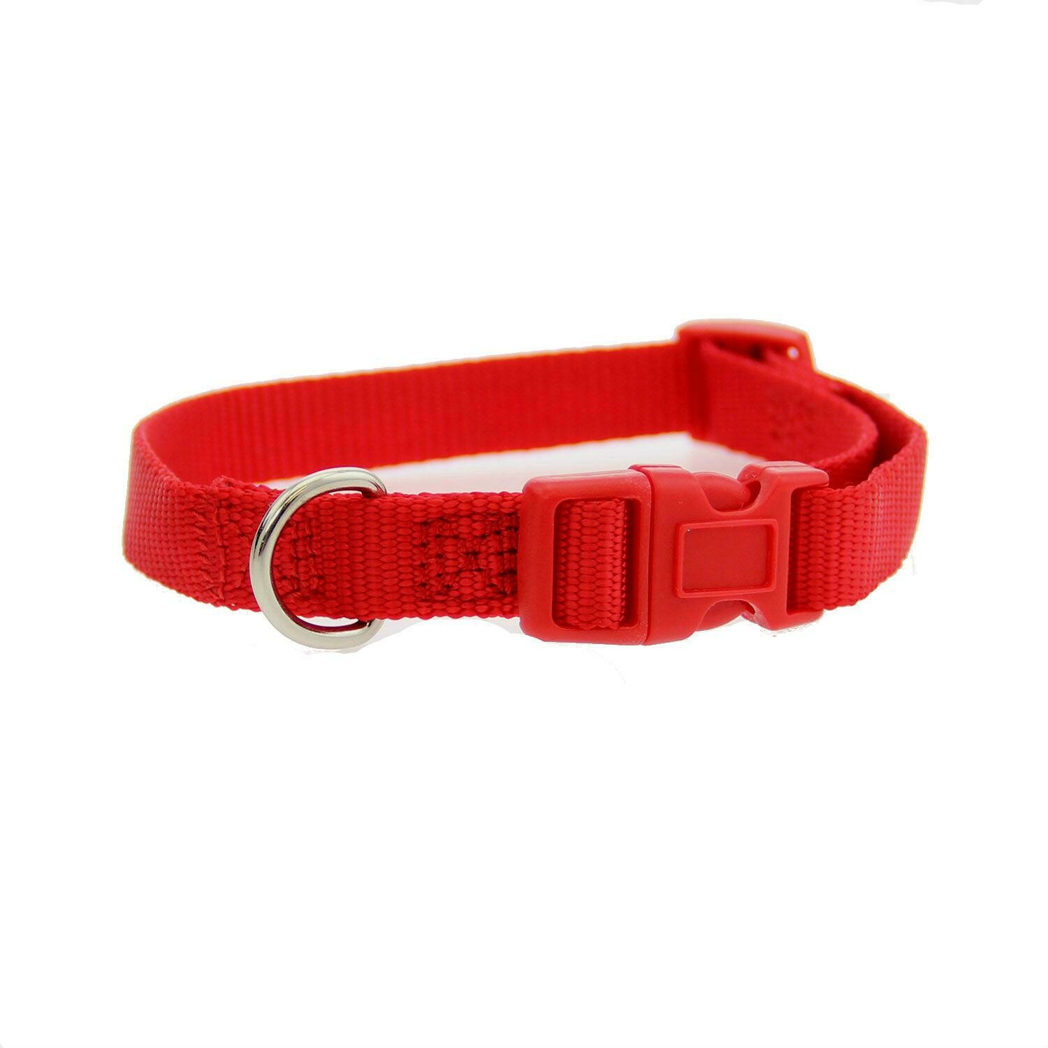 Casual Canine Nylon Dog Collar - Red