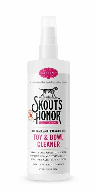 Skout's Honor Toy & Bowl Cleaner, 8oz Bottle