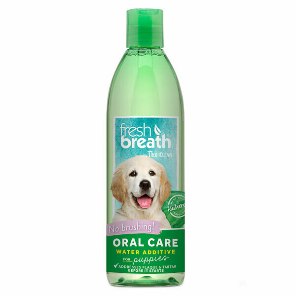 TropiClean Fresh Breath Puppy Oral Care Water Additive, 16oz