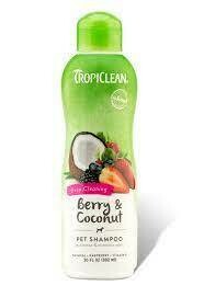 TropiClean Deep Cleansing Berry & Coconut Pet Shampoo, 20oz