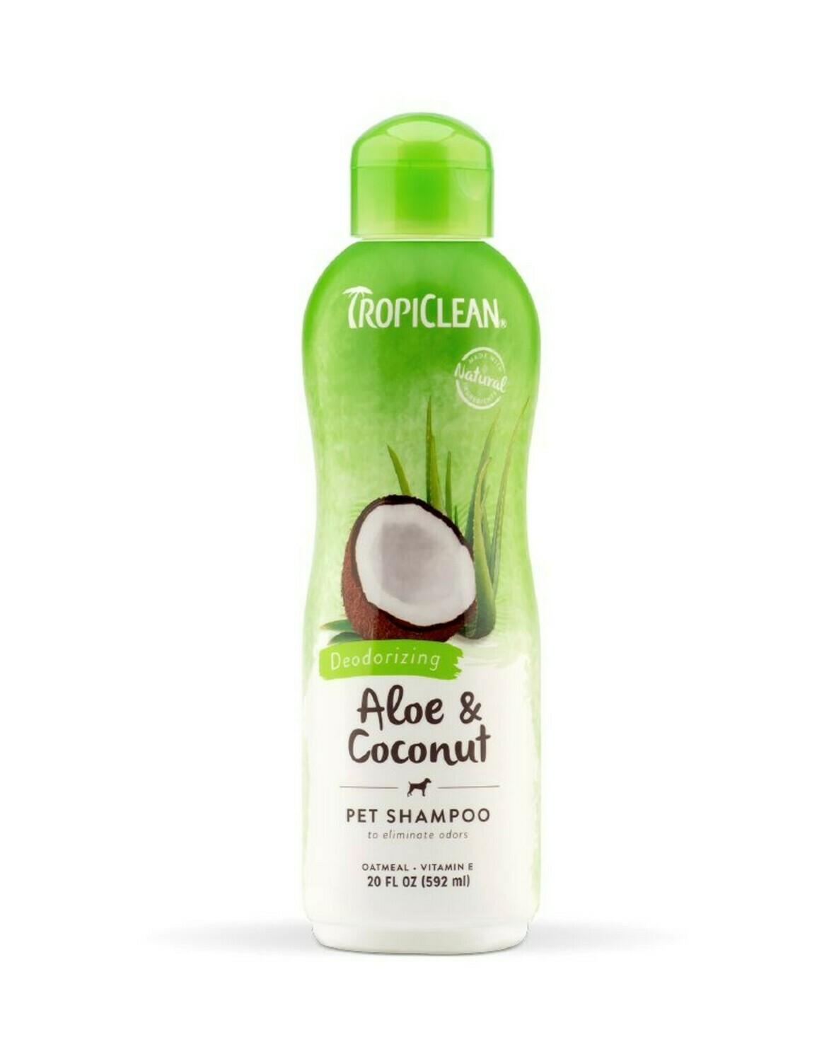 TropiClean Deodorizing Aloe & Coconut Pet Shampoo - 20oz