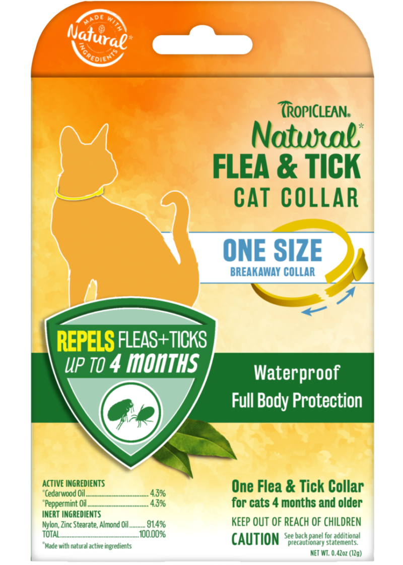 TropiClean Natural Flea And Tick Cat Collar