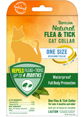 TropiClean Natural Flea And Tick Cat Collar
