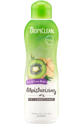 TropiClean Kiwi And Cocoa Butter Moisturizing Pet Conditioner, 20oz