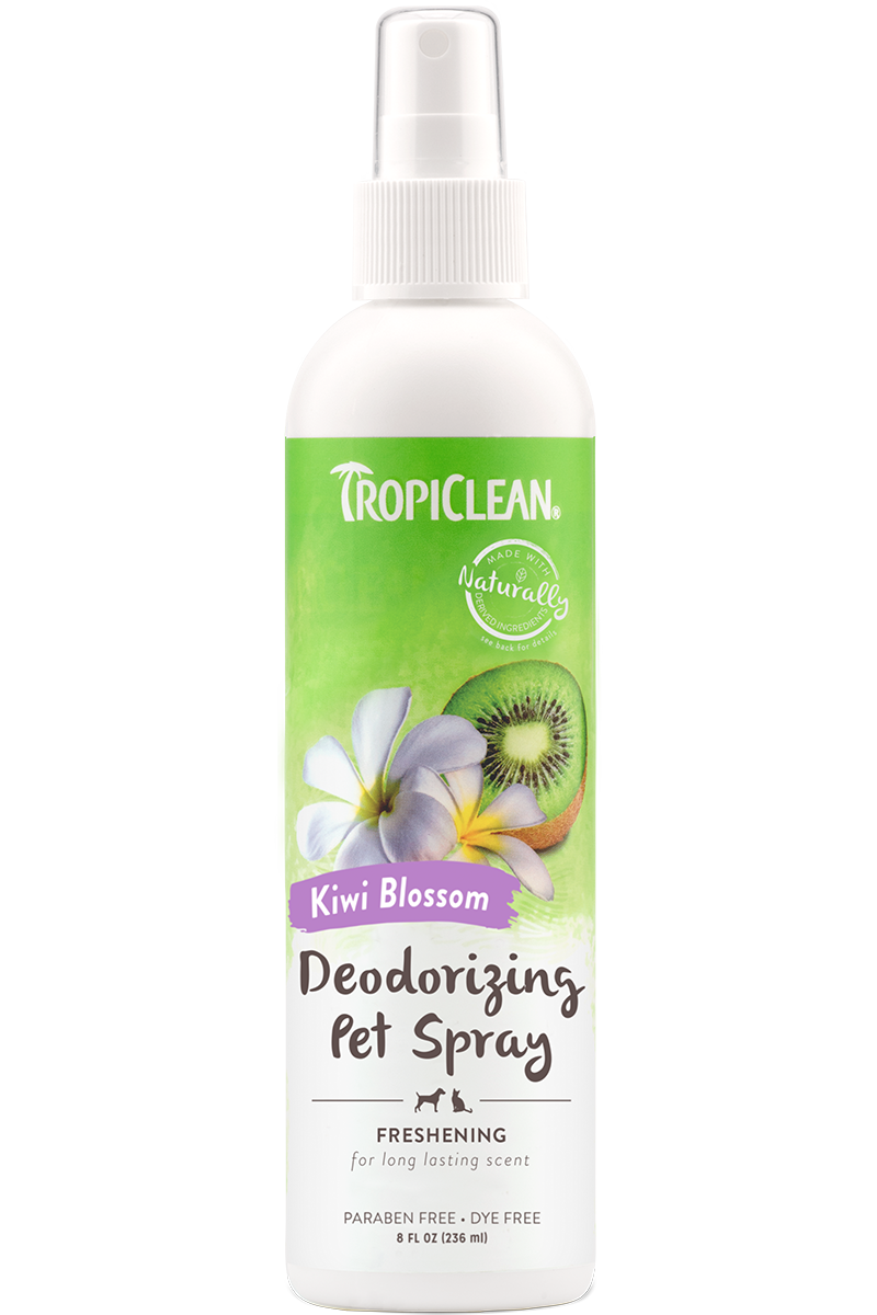 TropiClean Kiwi Blossom Deodorizing Pet Spray
