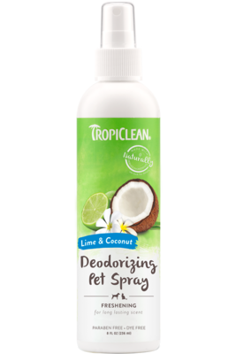 TropiClean Lime And Coconut Deodorizing Pet Spray