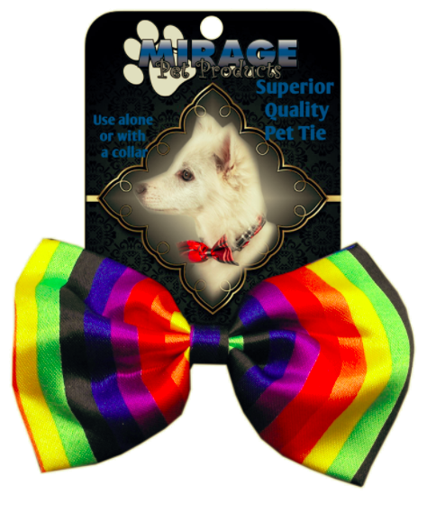 Mirage Pride Rainbow Stripe Bowtie