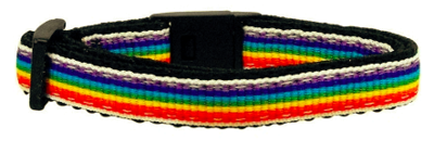 Mirage Pride Rainbow Stripe Collar - Cat