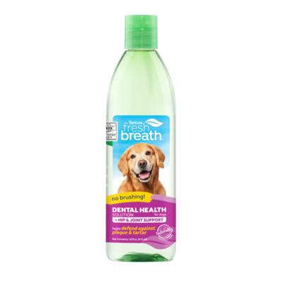 Tropiclean Fresh Breath Solution Hip And Joint Support