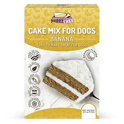 Cake Mix And Frosting For Dogs - Banana