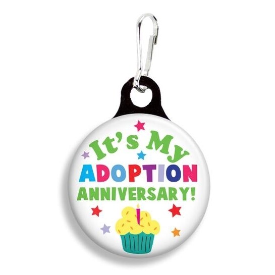 Adoption Anniversary Collar Charm