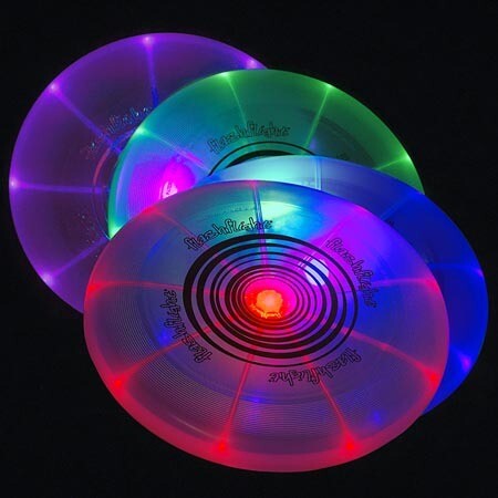 FlashFlight LED Light Up Flying Disc For Dogs