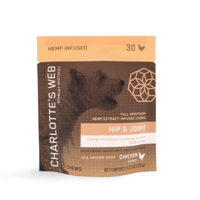 Charlotte's Web CBD Hip & Joint Chews For Dogs