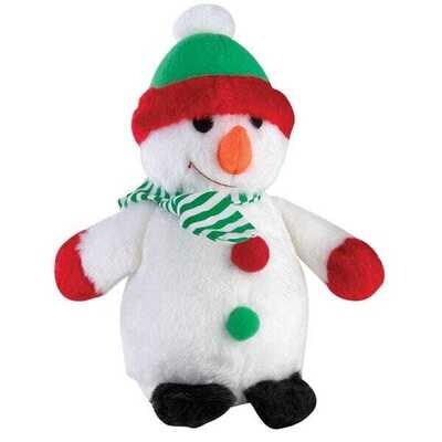 Zanies Holiday Friend Snowman 9In Pet Toy