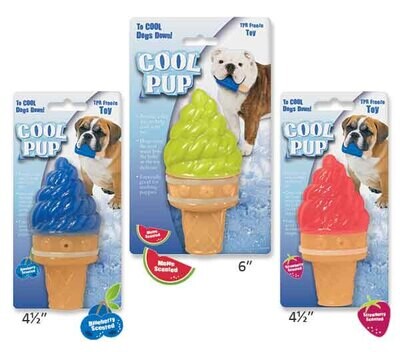 Cool Pup Ice Cream Cone Dog Toy