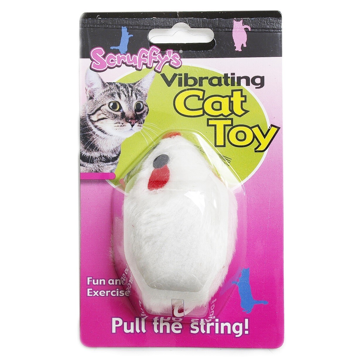 Scruffy's Vibrating Cat Toy