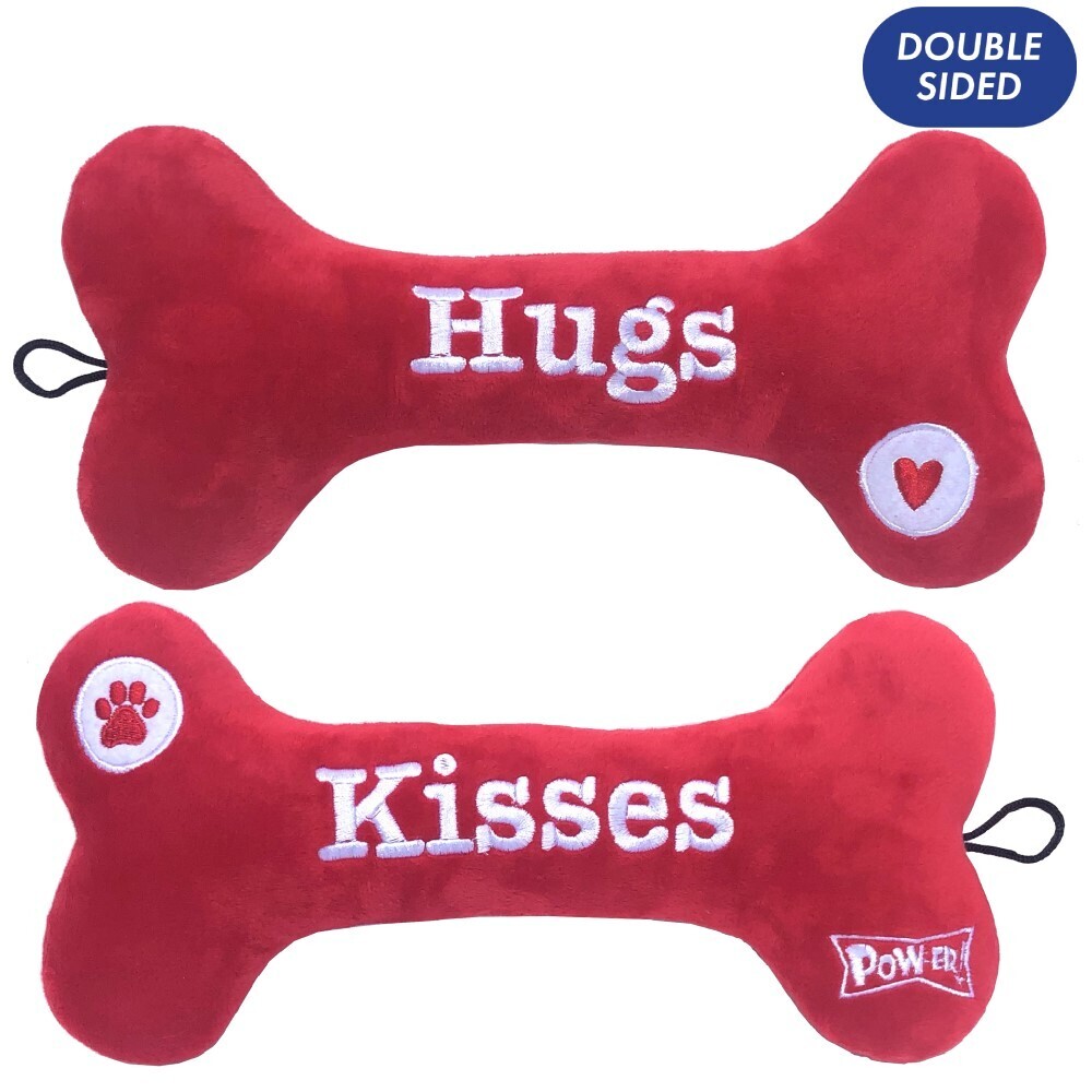 Huxley & Kent Hugs & Kisses Bone Soft Dog Toy