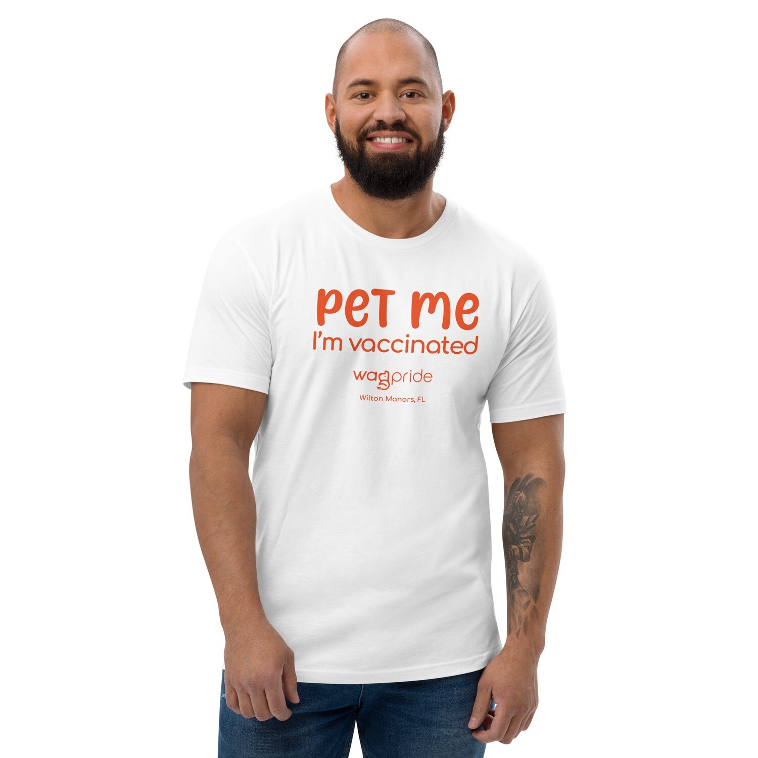 Wagpride Pet Me Short Sleeve T-shirt