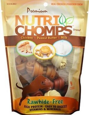 Premium Nutri Chomps Variety Knots Dog Chews