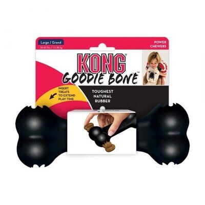 Kong XTreme Goodie Black Bone Dog Toy