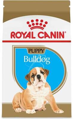 Royal Canin Breed Health Nutrition Bulldog Puppy Dry Dog Food 30-lb
