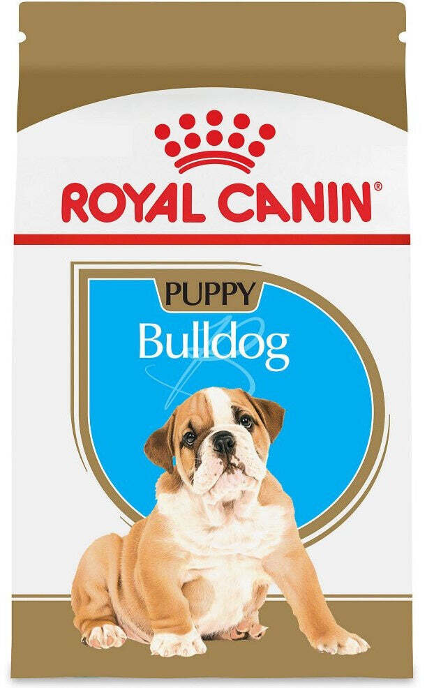 Royal Canin Breed Health Nutrition Bulldog Puppy Dry Dog Food 30-lb
