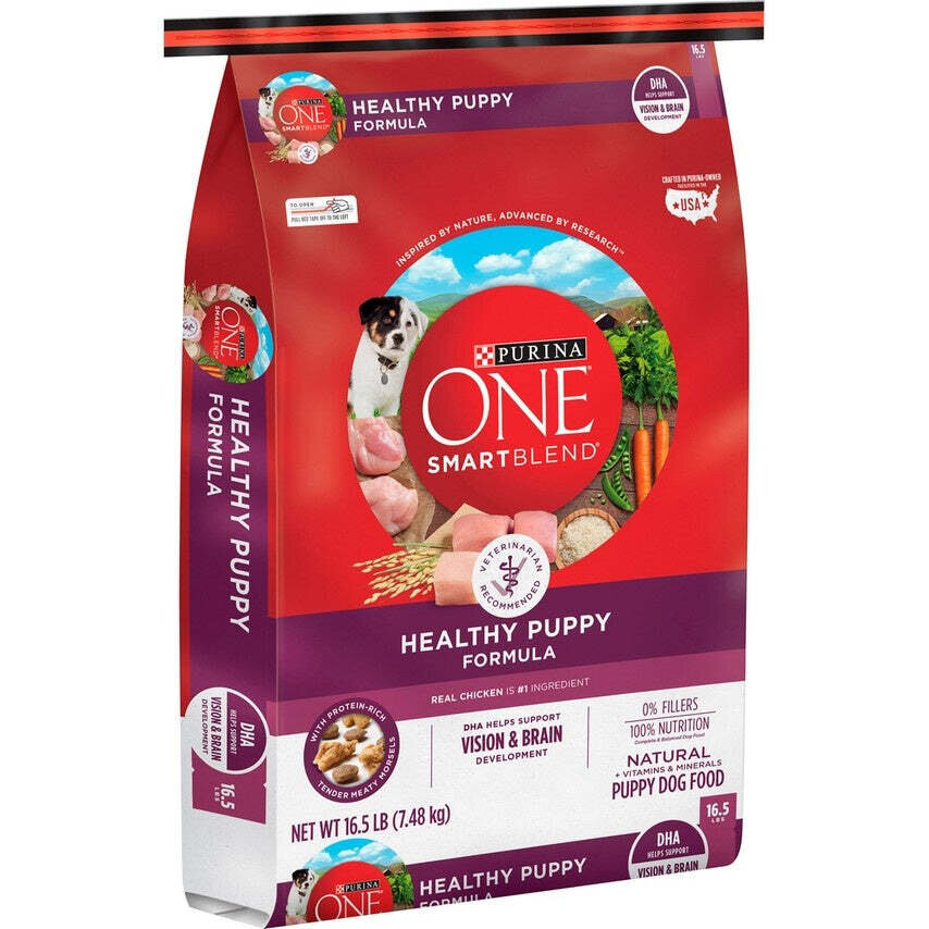 Purina ONE Healthy Puppy Chicken Recipe Dry Dog Food 16.5-lb