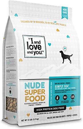 I and Love and You Grain Free Nude Super Food Simply Sea Dry Dog Food 23-lb