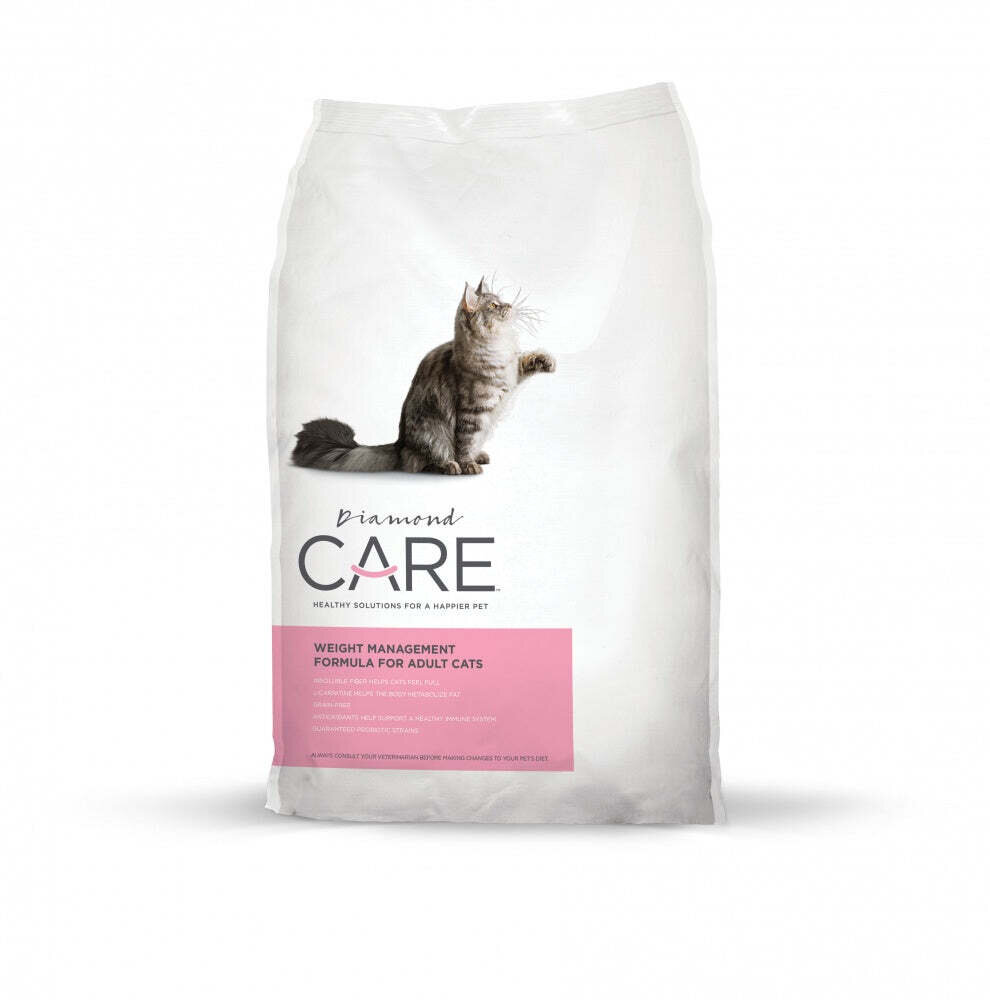 Diamond Care Adult Weight Management Formula Dry Cat Food 15-lb