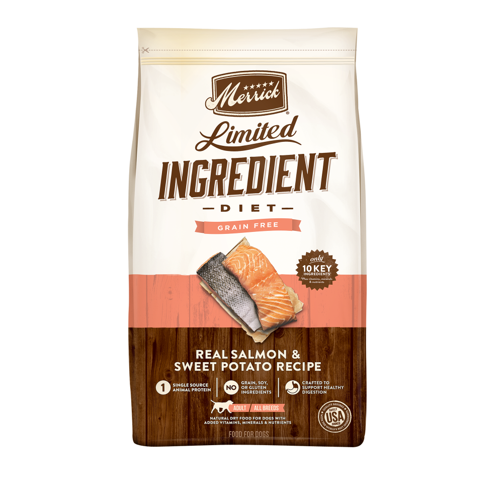 Merrick Limited Ingredient Diet Grain-Free Real Salmon & Sweet Potato Recipe Dry Dog Food