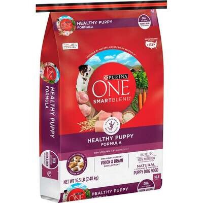 Purina ONE Healthy Puppy Chicken Recipe Dry Dog Food 16.5-lb