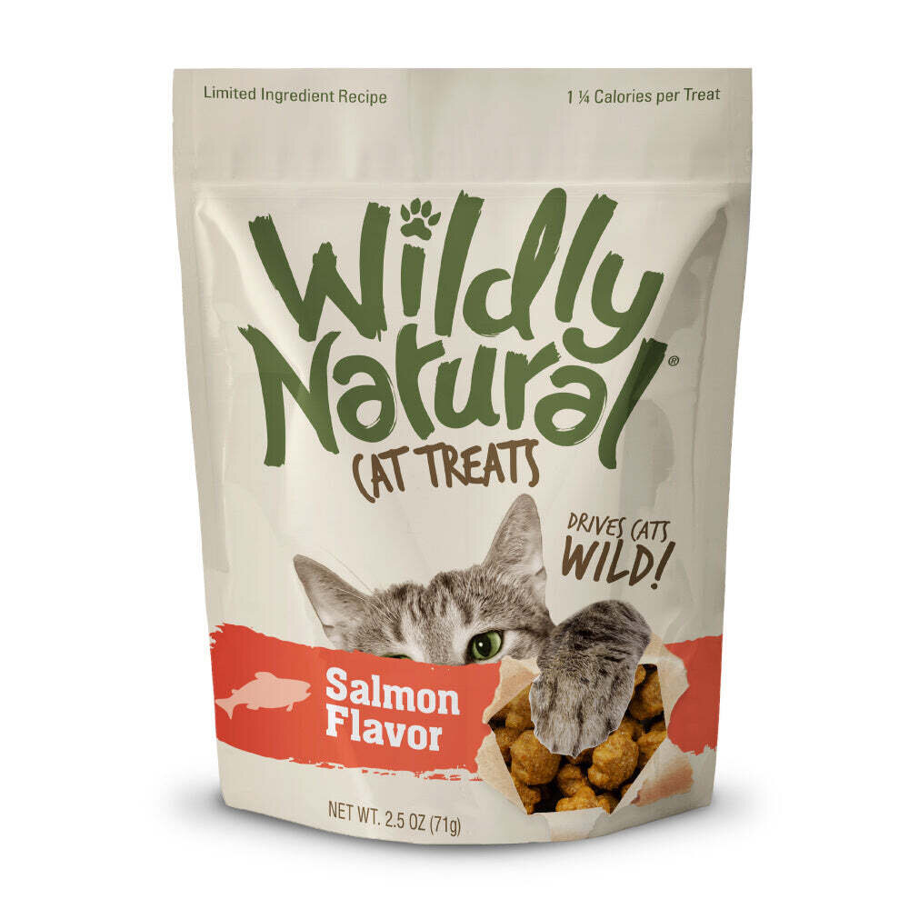 Fruitables Wildly Natural Salmon Cat Treats 2.5-oz