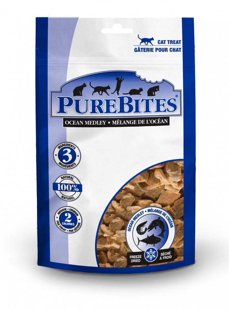 PureBites Ocean Medley Freeze Dried Cat Treats 1-oz