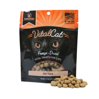 Vital Essentials Vital Cat Freeze Dried Ahi Tuna Cat Treats 1.1-oz