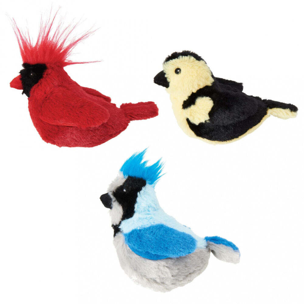 Ethical Pet Songbird with Catnip Assorted Colors