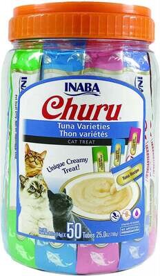 Inaba Churu Tuna Puree Cat Treat Variety