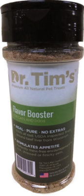Dr. Tim's Flavor Booster Dog and Cat Food Enhancer 3-oz