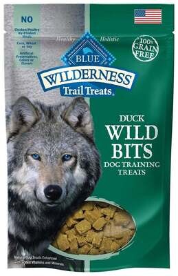 Blue Buffalo Wilderness Trail Treats Duck Wild Bits Dog Treats 4-oz