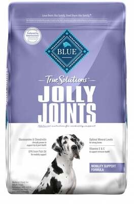 Blue Buffalo True Solutions Jolly Joints Natural Mobility Support Chicken Recipe Adult Dry Dog Food