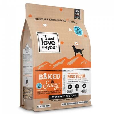 I and Love and You Baked & Saucy Chicken & Sweet Potato Dry Dog Food 4-lb