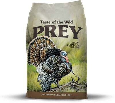 Taste Of The Wild Grain Free Prey Limited Ingredient Turkey Dry Dog Food 25-lb