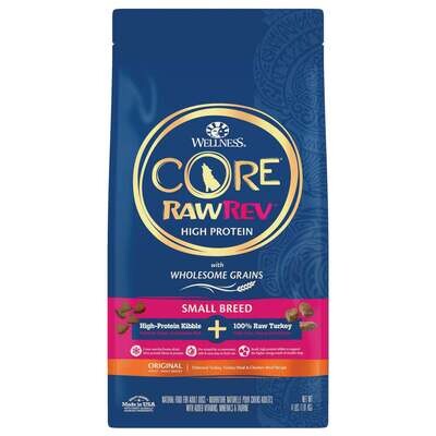 Wellness CORE RawRev Wholesome Grains Original Small Breed Recipe Dry Dog Food 10-lb