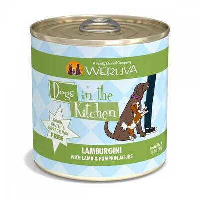 Weruva Dogs in the Kitchen Lamburgini Grain Free Lamb & Pumpkin Canned Dog Food 10-oz, case of 12