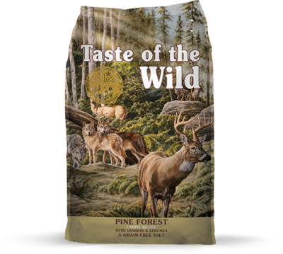 Taste Of The Wild Grain Free Pine Forest Recipe Dry Dog Food 14-lb