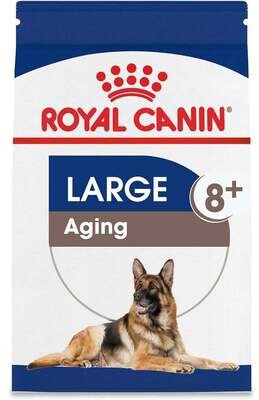 Royal Canin Size Health Nutrition Large Breed Aging 8+ Dry Dog Food 30-lb