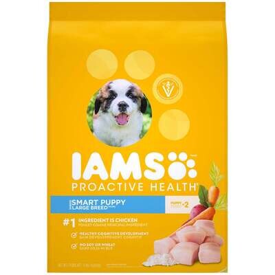 Iams ProActive Health Smart Puppy Large Breed Dry Dog Food 30.6-lb