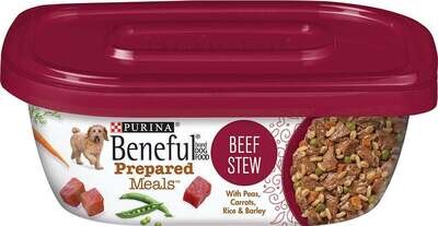Beneful Prepared Meals Beef Stew Wet Dog Food 10-oz, case of 8