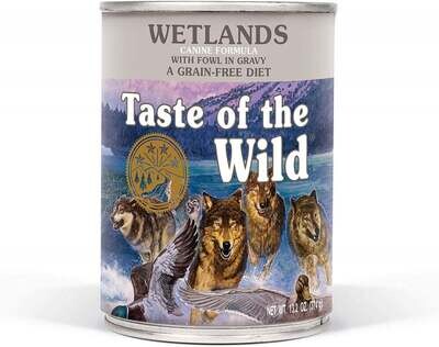 Taste Of The Wild Wetlands Canned Dog Food 13.2-oz, case of 12