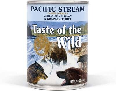 Taste Of The Wild Pacific Stream Canned Dog Food 13.2-oz, case of 12