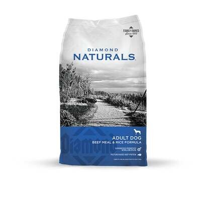 Diamond Naturals Beef Meal & Rice Formula Adult Dry Dog Food 40-lb